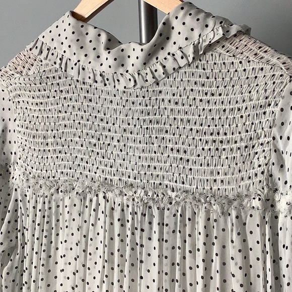 💫HP💫ANTHROPOLOGIE Tiered Chiffon Dress - Picture 6 of 12